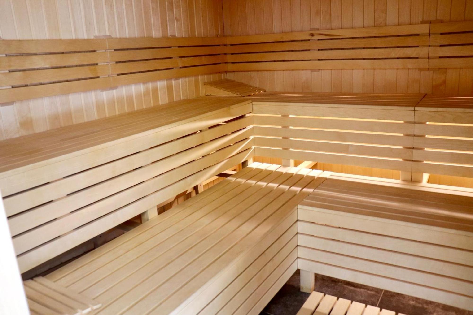 스위소텔 사라예보 호텔 외부 사진 Sauna interior