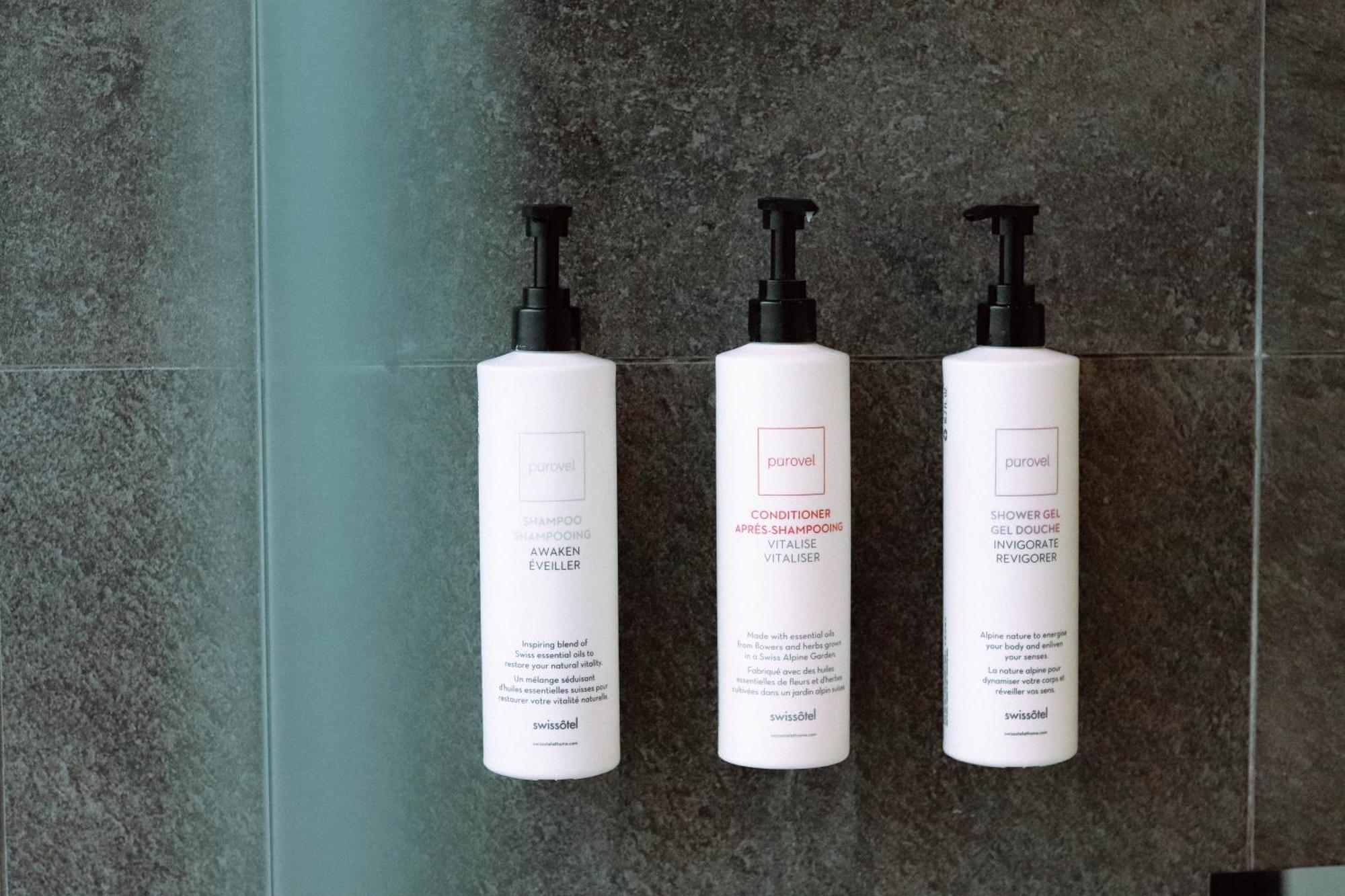 스위소텔 사라예보 호텔 외부 사진 Shampoo, conditioner and body wash
